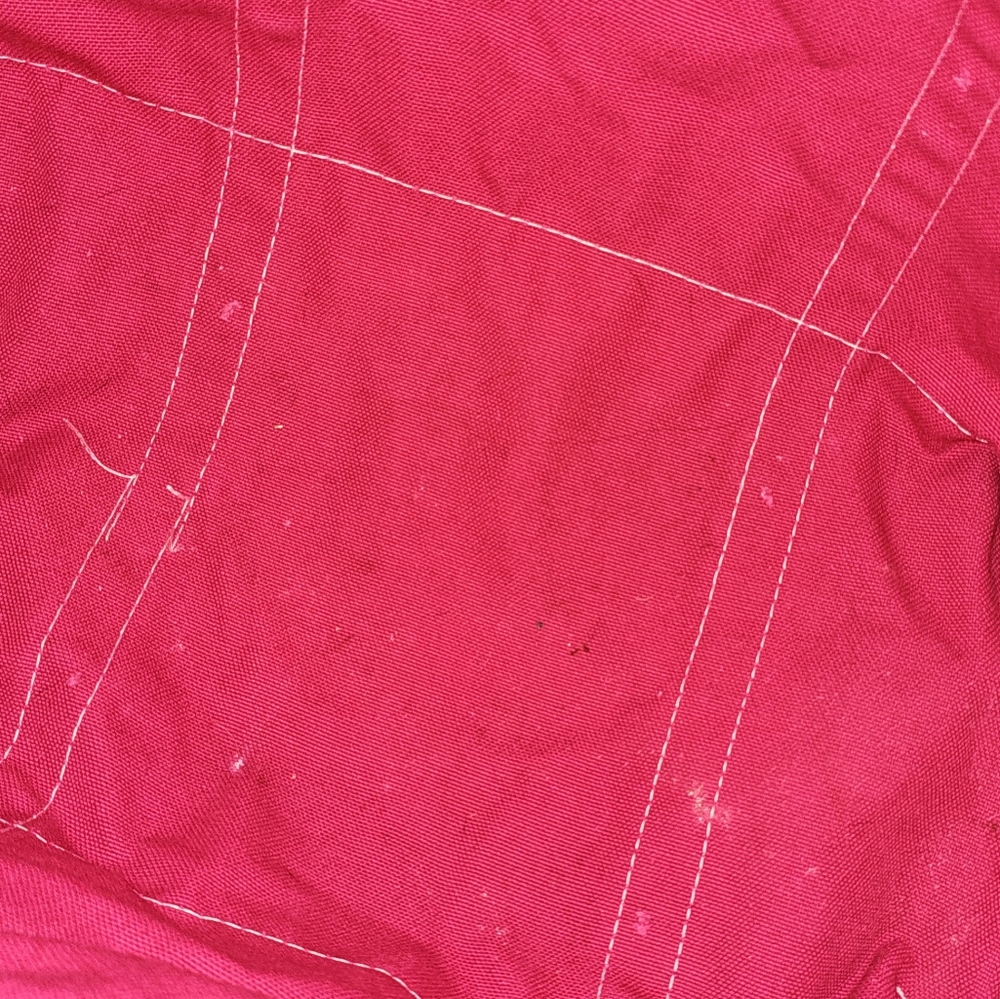 L.L Bean Boat And‎ Tote Bag XL Pink 90s Embroidered Megan Canvas Cotton USA Vtg - Picture 10 of 15